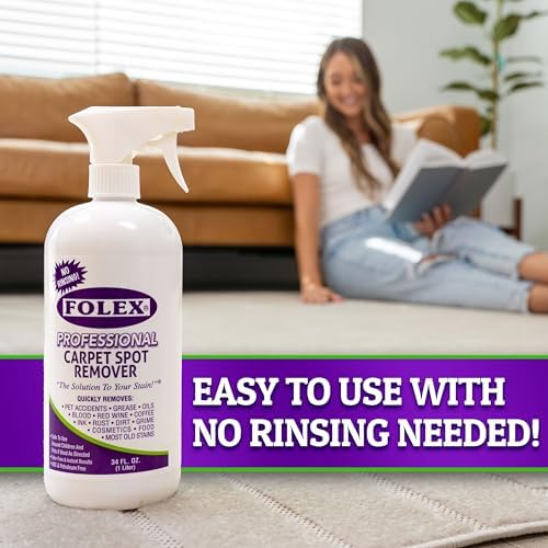 FOLEX Professional Carpet Cleaner Spray 34OZ