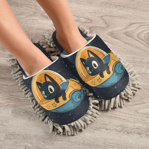 FLildon Microfiber Cleaning Slippers for Men Women