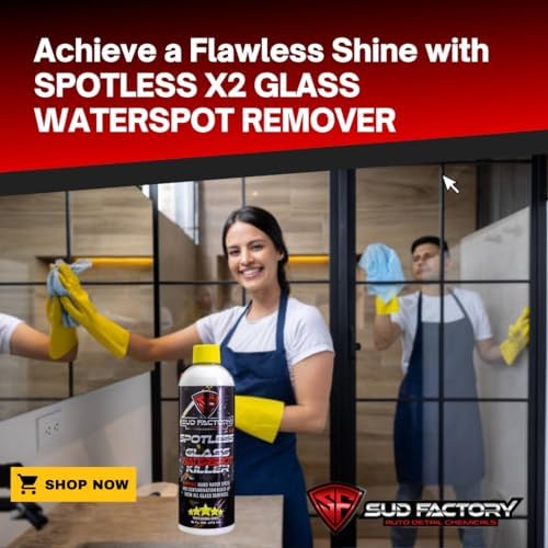 Spotless X2 Glass Water Spot Remover - 16oz
