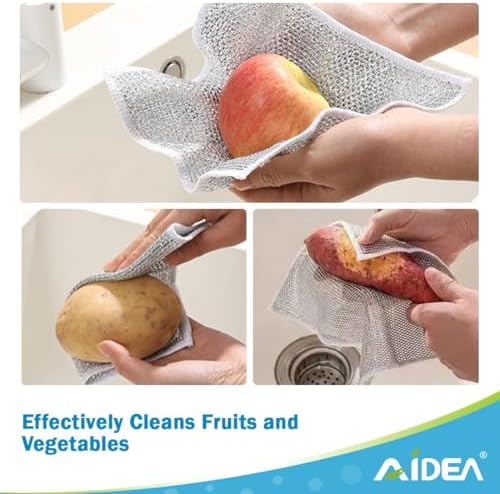 AIDEA Non Scratch Wire Dishcloth 24PK