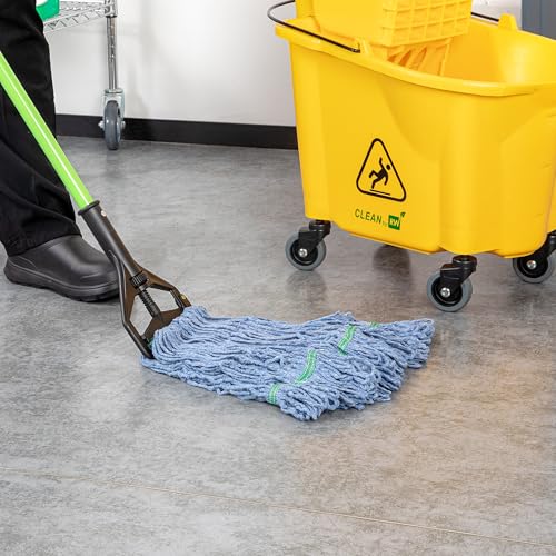 Restaurantware Mop Head Refill - 24 Ounce Cotton Blend Machine Washable 1