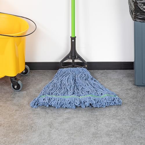Restaurantware MOP Head - 32 Ounce Cotton Blend Machine Washable Loop End Refill