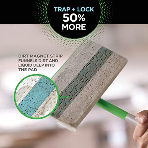 Swiffer Wet Mopping Pad Refills Lavender Vanilla Scent 16 Count Pack of 2