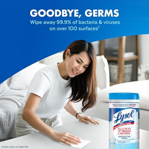 Lysol Disinfecting Wipes 4pk - 80 Count Multi-Surface Bundle