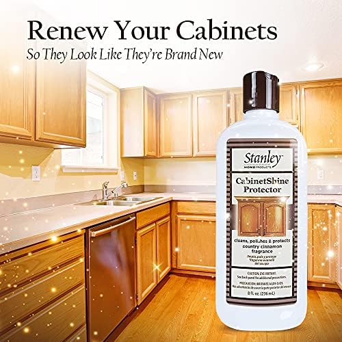 CabinetShine Protector - Wood Polish with Cinnamon Scent