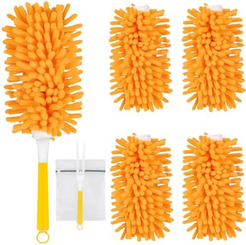 Nicemiya 4 Pack Reusable Duster Refills for Swiffer