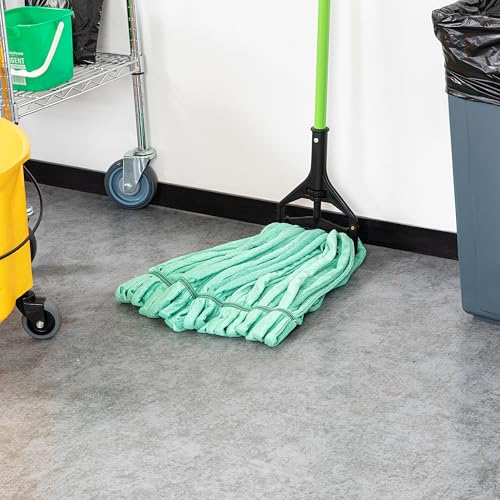 Restaurantware Mop Head Refill - 24 Ounce Microfiber Loop End Machine Washable
