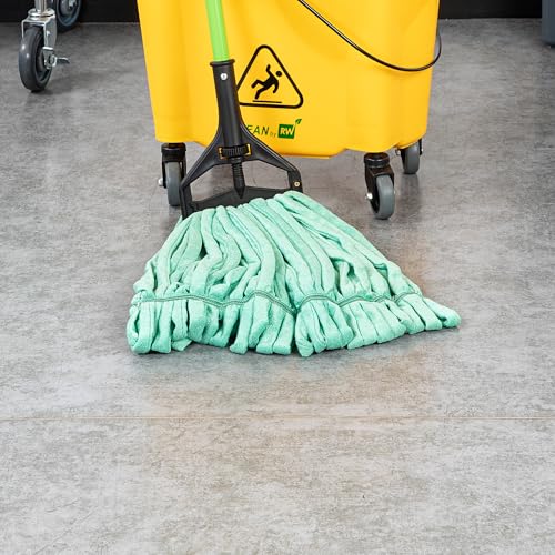 Restaurantware Mop Head Refill - 24 Ounce Microfiber Loop End Machine Washable