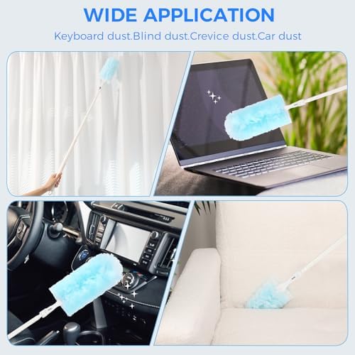 Disposable Duster Refills 8-Pack with Extendable Handle