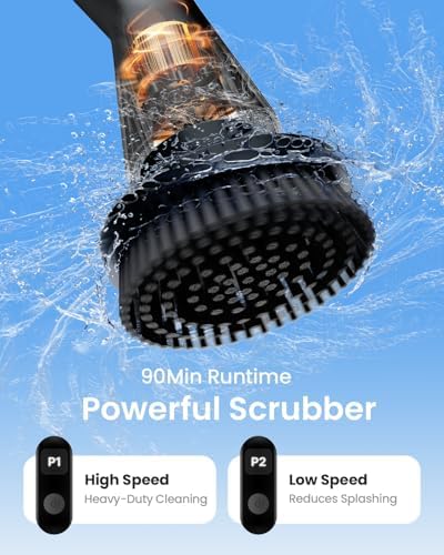 Leebein Electric Spin Scrubber 2 Speeds IPX7 Waterproof