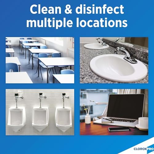 CloroxPro Disinfectant Cleaner with Bleach Refill 128 Ounces