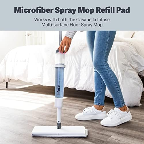 Casabella Microfiber Spray Mop Refill Pad