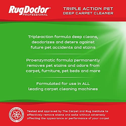 Rug Doctor Pet Carpet Cleaner 96 oz 3X Action Formula