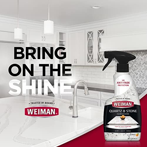 Weiman Quartz Cleaner and Polish 2 Pack with Micro Towel