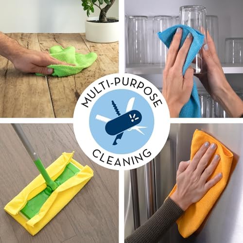 ST INC 200 Pack Microfiber Cleaning Cloths 1
