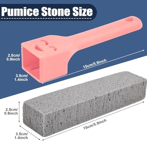 Navona 34-Pack Pumice Stones with Universal Handles