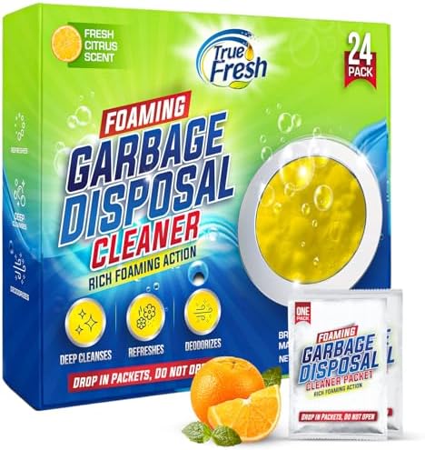 True Fresh Garbage Disposal Cleaner Powder 24-Pack