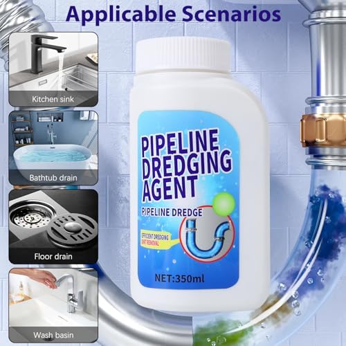 TOFEY Powerful Pipe Dredging Agent for Kitchen and Toilet