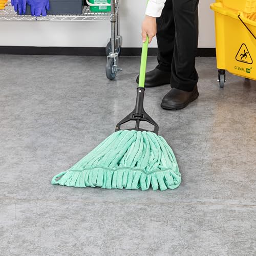Restaurantware Mop Head Refill - 24 Ounce Microfiber Loop End Machine Washable