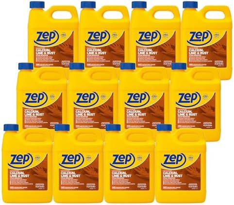 Zep Concentrated Calcium Lime Rust Remover - 32 oz Case of 12