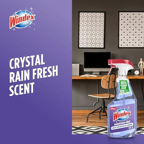 Windex Ammonia Free Glass Cleaner 23 Fl Oz Spray Bottle
