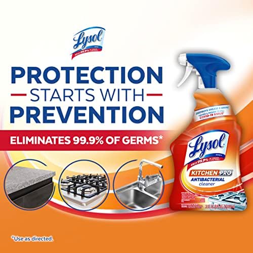 Lysol Pro Kitchen Cleaner 22oz Citrus Scent