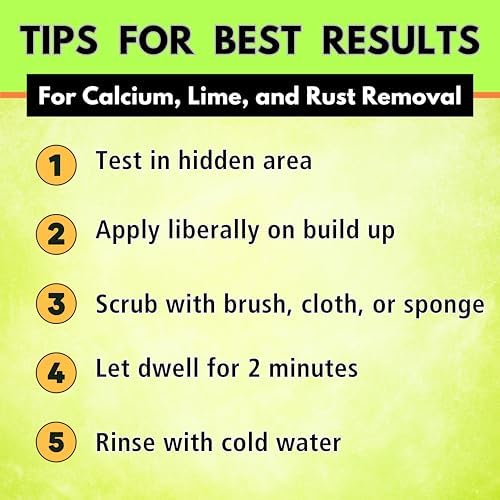 CLR Calcium Lime Rust Remover Kit with Microfiber Tools