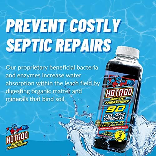 Hotrod Septic 3-Month Septic Tank Treatment