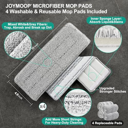 JOYMOOP Mop and Bucket Set with Wringer