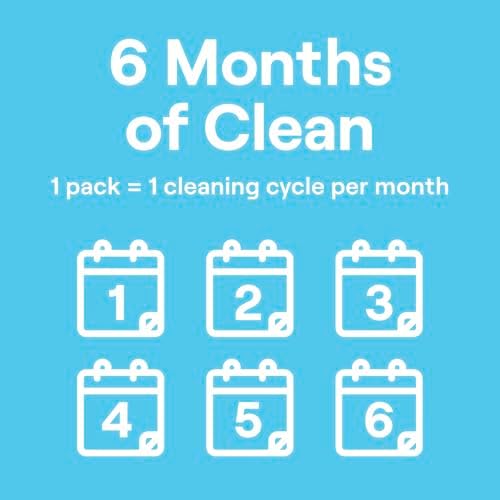 Seventh Generation Dishwasher Cleaner 6 Count