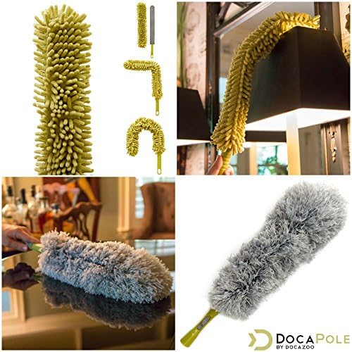 DOCA Telescoping Pole 5-12 Ft High Reach Duster Kit