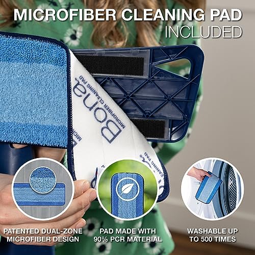 Bona Multi-Surface Spray Mop with Cleaner and Pad