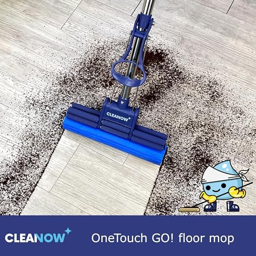 OneTouch GO Wring Mop - PVA Sponge Stainless Handle
